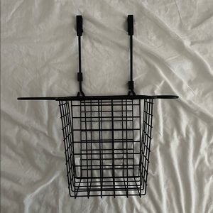 black over the cabinet styling caddy